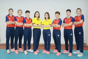 Đội tuyển cầu mây nữ Việt Nam tự tin chuẩn bị chuyên môn hướng tới ASIAD 19. Ảnh: CMVN
