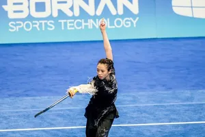 Dương Thúy Vi dự kiến sẽ đi Saudi Arab dự World Combat Games 2023 vào tháng 10. Ảnh: LƯỢNG LƯỢNG