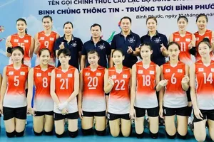 Đội bóng chuyền nữ của Binh chủng Thông tin liên lạc đang là một trong những đội được đảm bảo tốt nhất chế độ về dinh dưỡng cho cầu thủ. Ảnh: MINH MINH