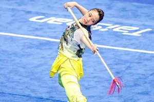 Dương Thúy Vi vừa kết thúc ASIAD 19 đã lên đường tới Saudi Arab dự World Combat Games 2023. Ảnh: ĐOÀNTTVN