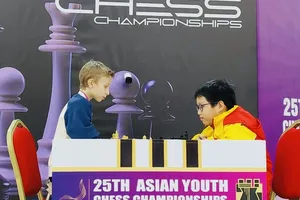 Cờ vua trẻ Việt Nam thi đấu thành công tại giải trẻ châu Á 2023 lần này. Ảnh: MINH MINH