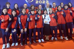 Bóng chuyền nữ Việt Nam sau kỳ nghỉ Tết Nguyên Đán 2024 sẽ bước vào chu kỳ tập luyện, thi đấu bận rộn với mục tiêu chuyên môn dài hơi. Ảnh: MINH MINH