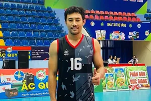 Chủ công Wanchai tiếp tục sang Việt Nam khoác áo đội nam Biên Phòng. Ảnh: MINH MINH