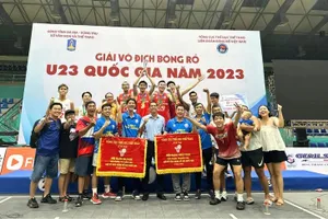 Bóng rổ U23 tiếp tục mùa giải mới và được chờ đợi sẽ có các cuộc đấu hấp dẫn năm nay. Ảnh: VBF