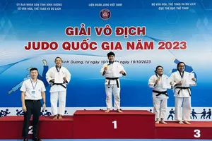 Các võ sỹ judo mạnh nhất tiếp tục tham dự giải các câu lạc bộ toàn quốc 2024 ở Bắc Ninh. Ảnh: MINH MINH