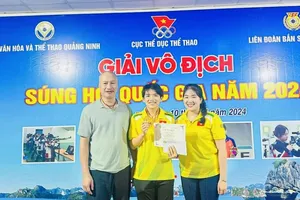 Một số gương mặt trẻ tại giải đã được giới chuyên môn ghi nhận khi đạt kết quả thành tích huy chương. Ảnh: BSVN