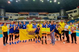Đội VTV Bình Điền Long An có chiến thắng ở Cúp Hùng Vương 2024. Ảnh: MINH MINH
