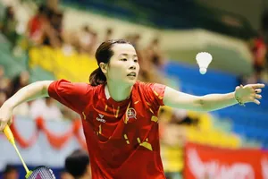 Nguyễn Thùy Linh đã có mặt tại Bắc Giang để sẵn sàng bước vào thi đấu. Ảnh: Đ.ĐỒNG