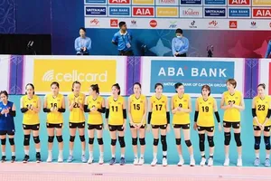 Đội tuyển bóng chuyền nữ Việt Nam đang xếp hạng 39 thế giới. Ảnh: DŨNG PHƯƠNG