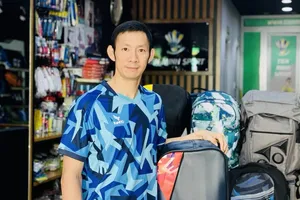 Tay vợt Nguyễn Tiến Minh vẫn thi đấu tốt ở các giải thuộc hệ thống quốc gia của cầu lông Việt Nam. Ảnh: TIẾN MINH