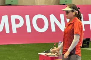 Trịnh Thu Vinh không dự giải vô địch các đội mạnh quốc gia 2024 để tập trung chuyên môn cho thi đấu tại Đức. Ảnh: MINH MINH