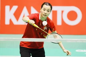 Thùy Linh tiếp tục có mặt tại Singapore thi đấu. Ảnh: Đ.ĐỒNG