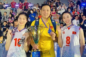 HLV Nguyễn Trọng Linh được nhận trọng trách HLV trưởng đội nữ trẻ U20 Việt Nam tại giải vô địch trẻ châu Á năm nay. Ảnh: SEAVLEAGUE