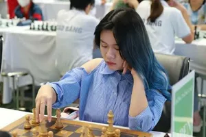 Kỳ thủ Nguyễn Thiên Ngân sẽ thi đấu cho cờ vua Hà Nội trong giải lần này. Ảnh: CHESSVN