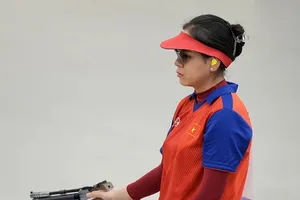 Bắn súng là môn được chúng ta hy vọng sẽ đạt thành tích cao ở Olympic 2024. Ảnh: BSVN