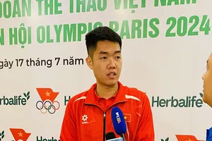 Lê Đức Phát cho biết mình chuẩn bị kỹ lưỡng để dự Olympic 2024. Ảnh: MINH MINH