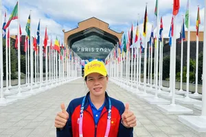 Phạm Thị Huệ còn cơ hội thi đấu để tranh suất dự tứ kết trong lượt Repechage. Ảnh: HUỆ PHẠM