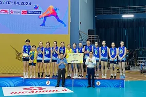 Đội tuyển bóng chuyền nữ Việt Nam có ngôi á quân tại giải SEA V.League 2024. Ảnh: MINH MINH