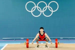 Cử tạ là môn mà chúng ta vẫn trông chờ có kết quả huy chương Olympic nhưng thất bại ở 2 kỳ liên tiếp vừa qua. Ảnh: IWF