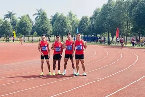 VĐV thi đấu tiếp sức sẽ cạnh tranh quyết liệt ở giải vô địch tiếp sức quốc gia năm nay tại Đà Lạt (Lâm Đồng). Ảnh: MINH MINH