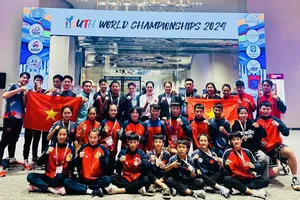 Đội muay trẻ Việt Nam đã khép lại giải vô địch trẻ thế giới 2024 với kết quả tốt. Ảnh: DƯƠNG NGỌC