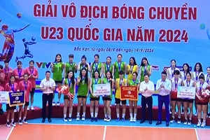 Đội nữ U23 VTV Bình Điền Long An vô địch giải năm nay. Ảnh: MINH MINH