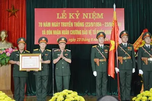 Trung tâm TDTT Quân đội kỷ niệm 70 năm ngày thành lập. Ảnh: HỮU LÊ