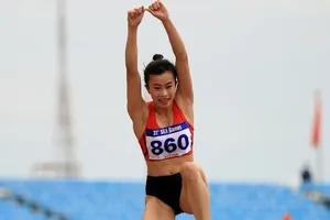 Vũ Thị Ngọc Hà trở lại để góp mặt ở giải điền kinh vô địch quốc gia 2024. Ảnh: D.P