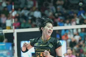 Thanh Thuý về nước tối mùng 3 Tết và sẽ gặp mặt người thân trước khi tiếp tục thi đấu. Ảnh: INDOVOLLEYBALL