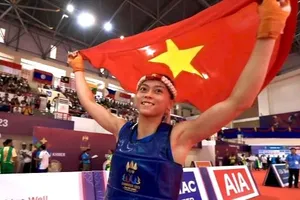 Võ sỹ Huỳnh Hà Hữu Hiếu là 1 trong những gương mặt quan trọng của muay Việt Nam lúc này. Ảnh: DŨNG PHƯƠNG