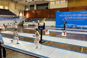 Giải vô địch quốc gia là nơi đấu kiếm Việt Nam tìm ra những kiếm thủ tốt nhất cho thể thao Việt Nam. Ảnh: MINH MINH