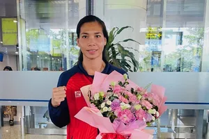 Hà Thị Linh sẽ thi đấu giải boxing nữ thế giới 2025 ở Serbia tới đây. Ảnh: MINH MINH