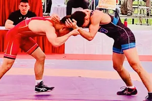 Giải các câu lạc bộ quốc gia luôn là nơi để VĐV vật cả nước thi đấu qua đó đánh giá chuyên môn sau quá trình tập luyện của từng đô vật. Ảnh: VWF