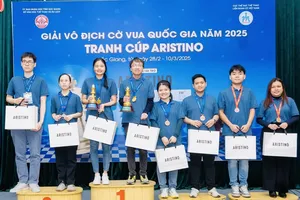 Nguyễn Ngọc Trường Sơn có HCV tại giải vô địch quốc gia năm nay. Ảnh: CHESSVN