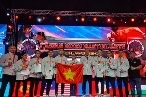 Đội MMA Việt Nam từng giành HCV tại giải vô địch châu Á 2023. Ảnh: MINH MINH