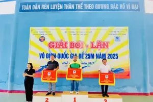 Đội TPHCM xếp nhất tại giải đấu năm nay ở TT-Huế. Ảnh: VASA