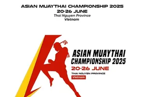 Giải muay vô địch châu Á 2025 lần đầu tổ chức ở Việt Nam. Ảnh: MUAYVN