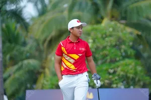 Nguyễn Anh Minh tiếp tục là thành viên đội tuyển golf Việt Nam năm 2025. Ảnh: VGA