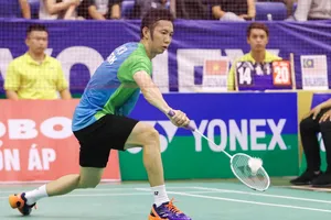 Nguyễn Tiến Minh đã thua trận và dừng bước tại giải Vietnam International Challenge 2025. Ảnh: DŨNG PHƯƠNG