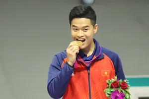 Chúng ta đã có HCV bắn súng tại ASIAD 19 và đây là môn trọng điểm mà thể thao Việt Nam tập trung đầu tư tiếp tục hướng tới giành thành tích tại ASIAD 20. Ảnh: ĐOÀNTTVN