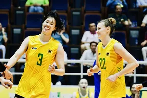 Trần Thị Thanh Thúy (3) sẽ tập trung đội tuyển quốc gia muộn do còn thi đấu Cúp các câu lạc bộ nữ châu Á 2025. Ảnh: DŨNG PHƯƠNG