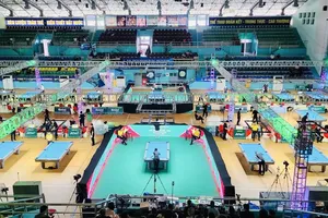 Vòng 1 giải billiards & snooker quốc gia 2025 đã bắt đầu tranh tài tại Bà Rịa-Vũng Tàu và các cơ thủ đã hết án cấm được góp mặt. Ảnh: BTC