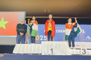 Cờ vua Việt Nam đã có những chiến thắng quan trọng tại giải vô địch cờ nhanh, chớp trẻ thế giới 2025. Ảnh: NGUYỄN MINH