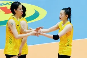 Cầu thủ VTV Bình Điền Long An thua đáng tiếc dù có cơ hội vượt qua đối thủ. Ảnh: DŨNG PHƯƠNG