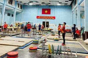 Cử tạ Việt Nam đang được yêu cầu tập trung nâng cao chuyên môn hiệu quả từ cách làm để đảm bảo đúng là môn trọng điểm. Ảnh: MINH MINH