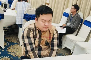 Kỳ thủ Hà Văn Tiến đã giành HCV nội dung cờ chớp nam tại giải vô địch quốc gia 2025. Ảnh: COTUONGVN