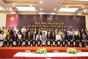 Liên đoàn võ thuật tổng hợp Việt Nam sẽ tổ chức Đại hội nhiệm kỳ mới trong tháng 5 này. Ảnh: VMMAF
