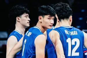 Cầu thủ bóng chuyền nam Việt Nam có cơ hội thi đấu tích lũy chuyên môn tại Nhật Bản. Ảnh: SEALEAGUE