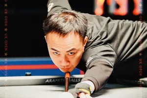 Phạm Phương Nam giành chiến thắng để đi tiếp và sẽ gặp Dương Quốc Hoàng trong trận quan trọng tới đây. Ảnh: VNBILLIARDSPROMOTION
