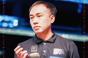 Phạm Phương Nam thua trận đáng tiếc ở vòng tứ kết. Ảnh: VNBILLIARDSPROMOTION